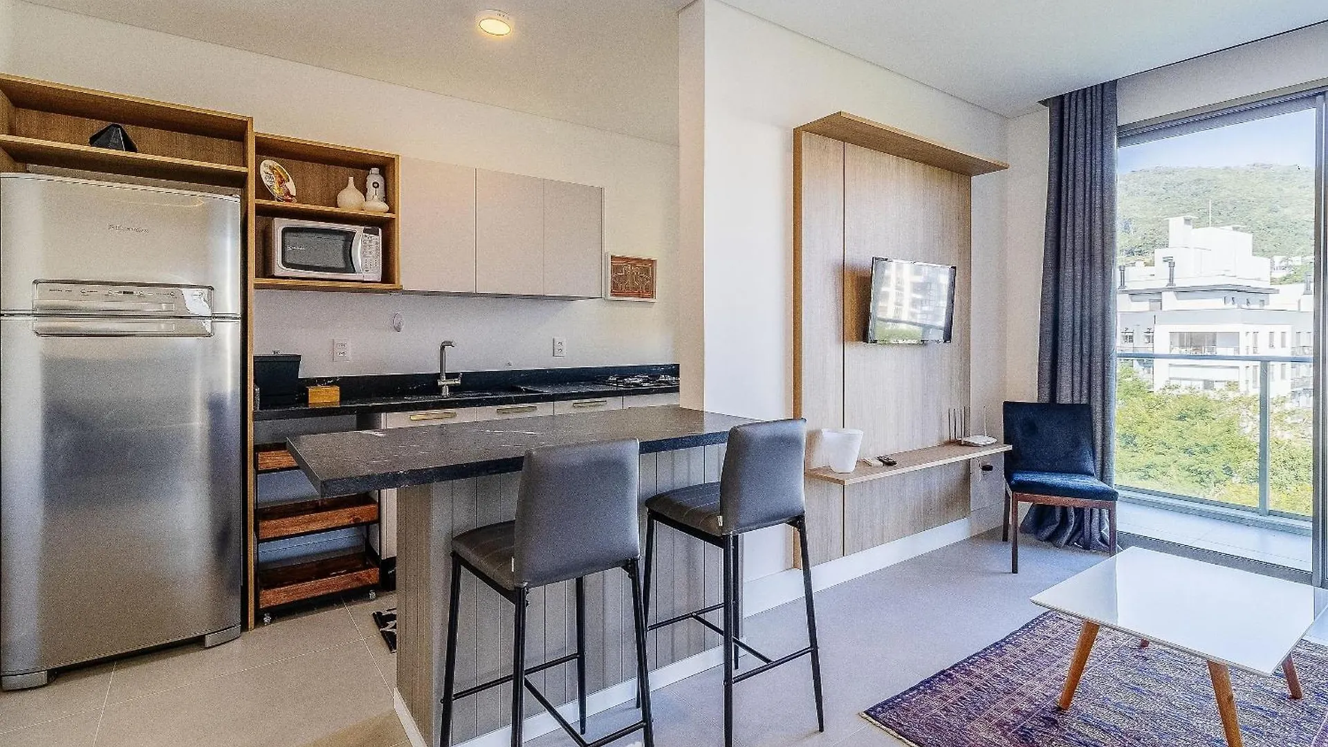 Apartmán Estadia Em Predio Com Piscina, Academia E Lazer - Ssl Florianópolis