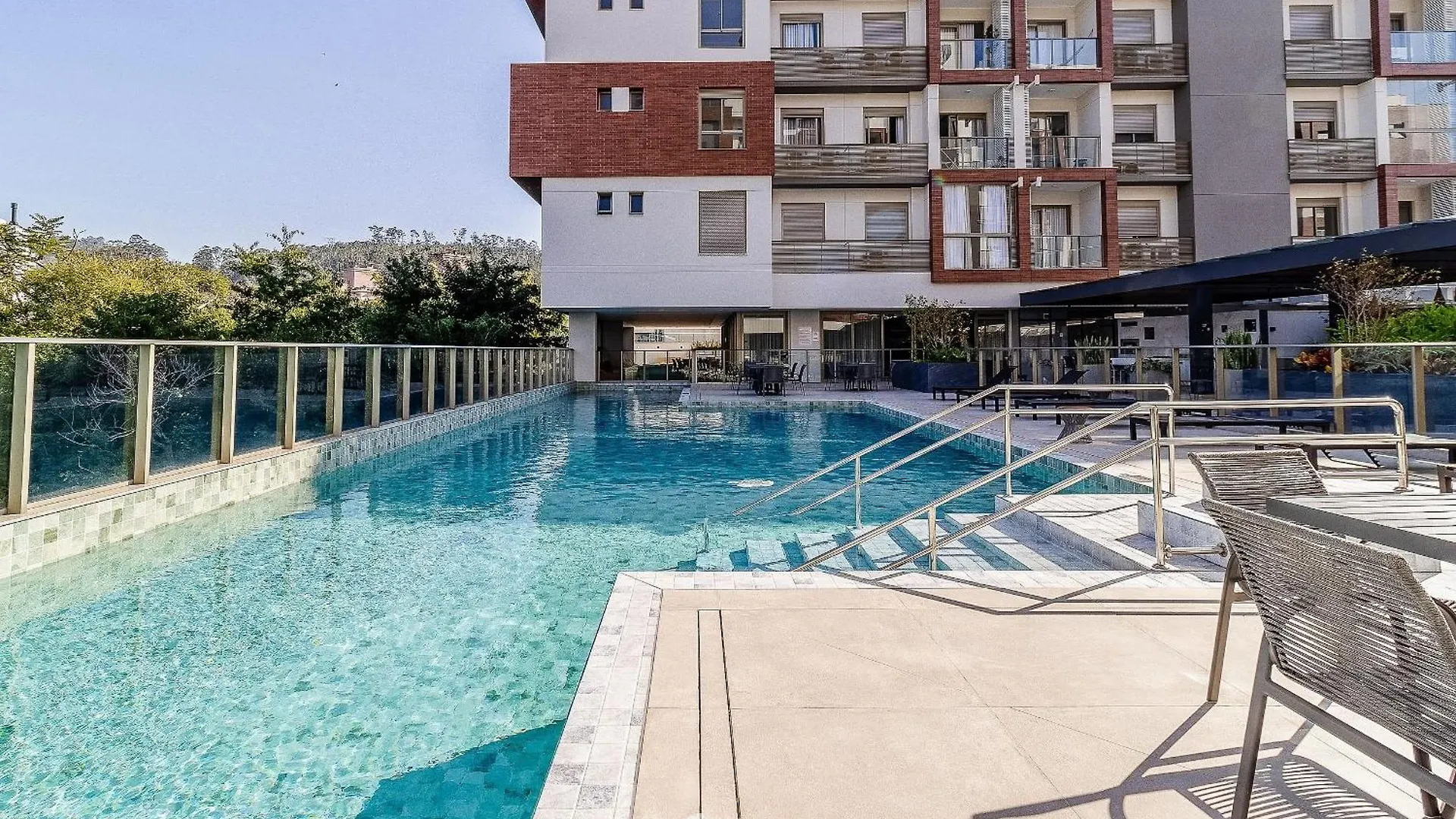 Apartment Estadia Em Predio Com Piscina, Academia E Lazer - Ssl Florianópolis Brasilien